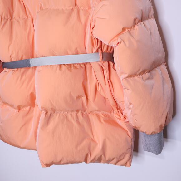 STELLA McCARTNEY NEW Kayla Quilted Down Puffer Jacket Orange Women's 50/16 - Picture 12 of 15